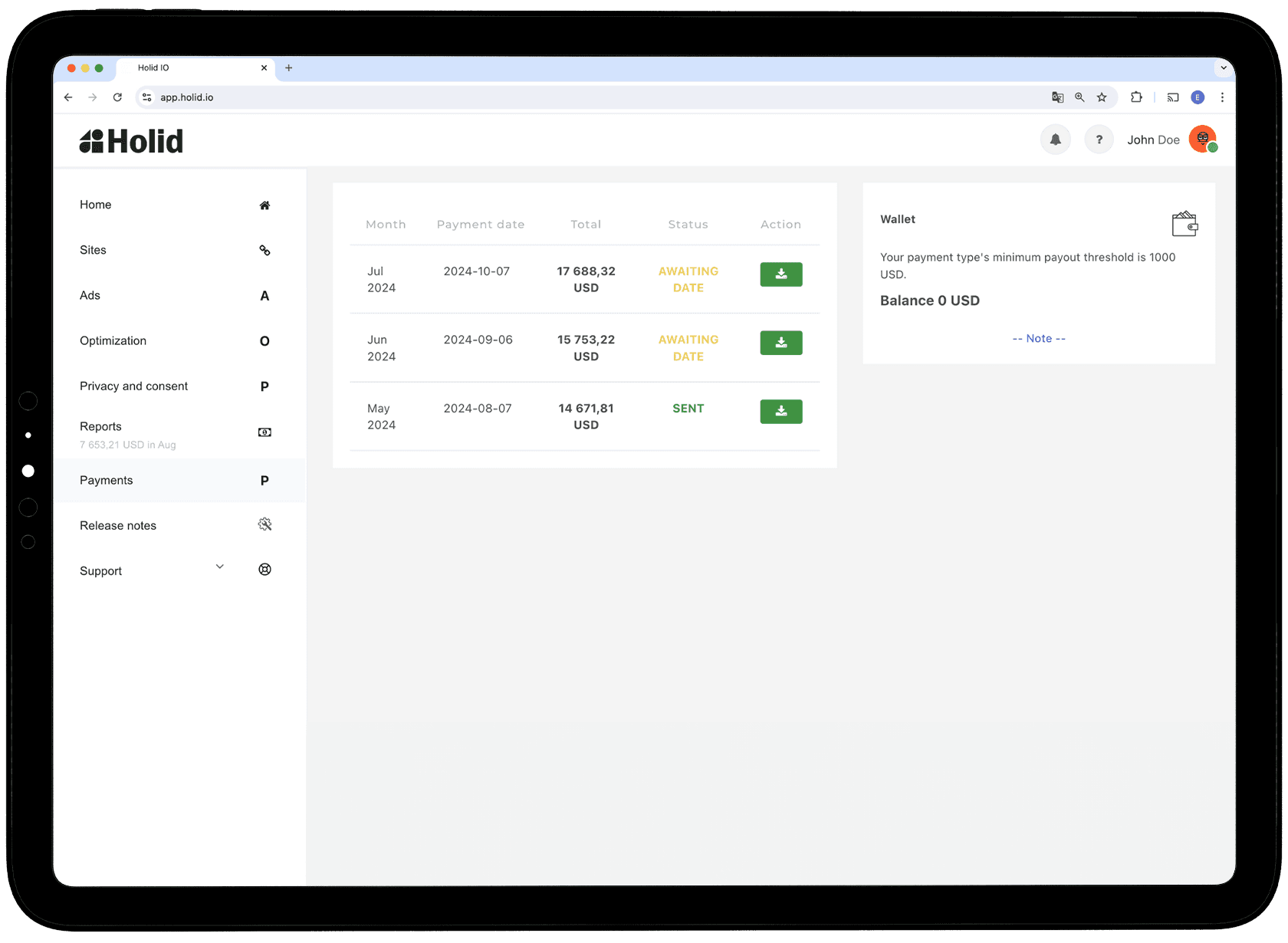 Seamless integration with your sales house
